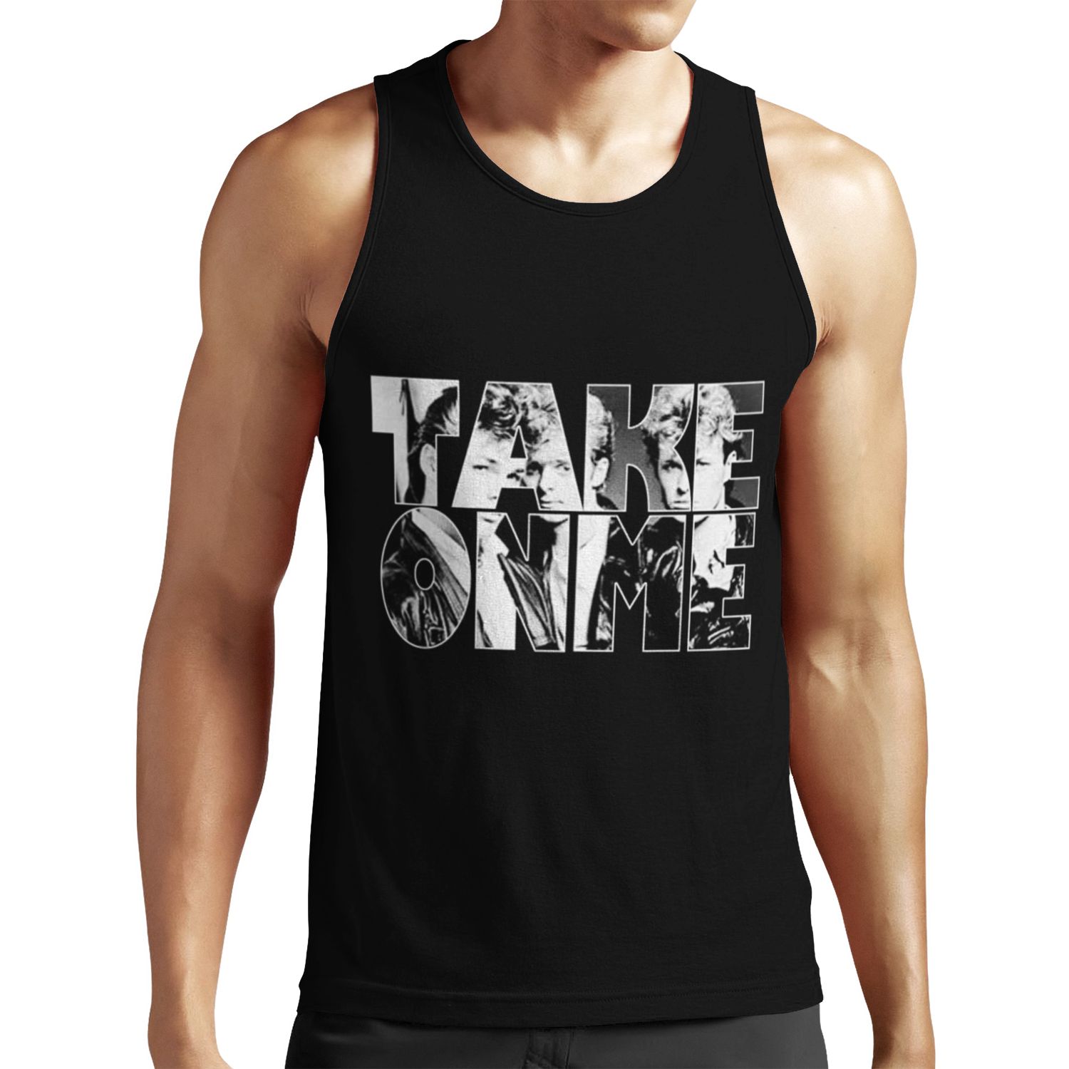 Take On Me A Ha All-over-print Unisex Tank Top