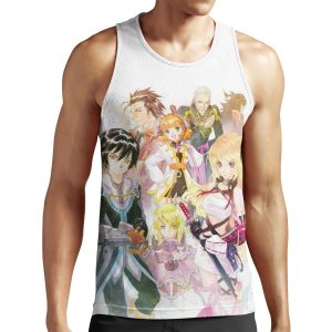 Tales Of Xillia All-over-print Unisex Tank Top Coverart No Logo Version All-over-print Unisex Tank Top