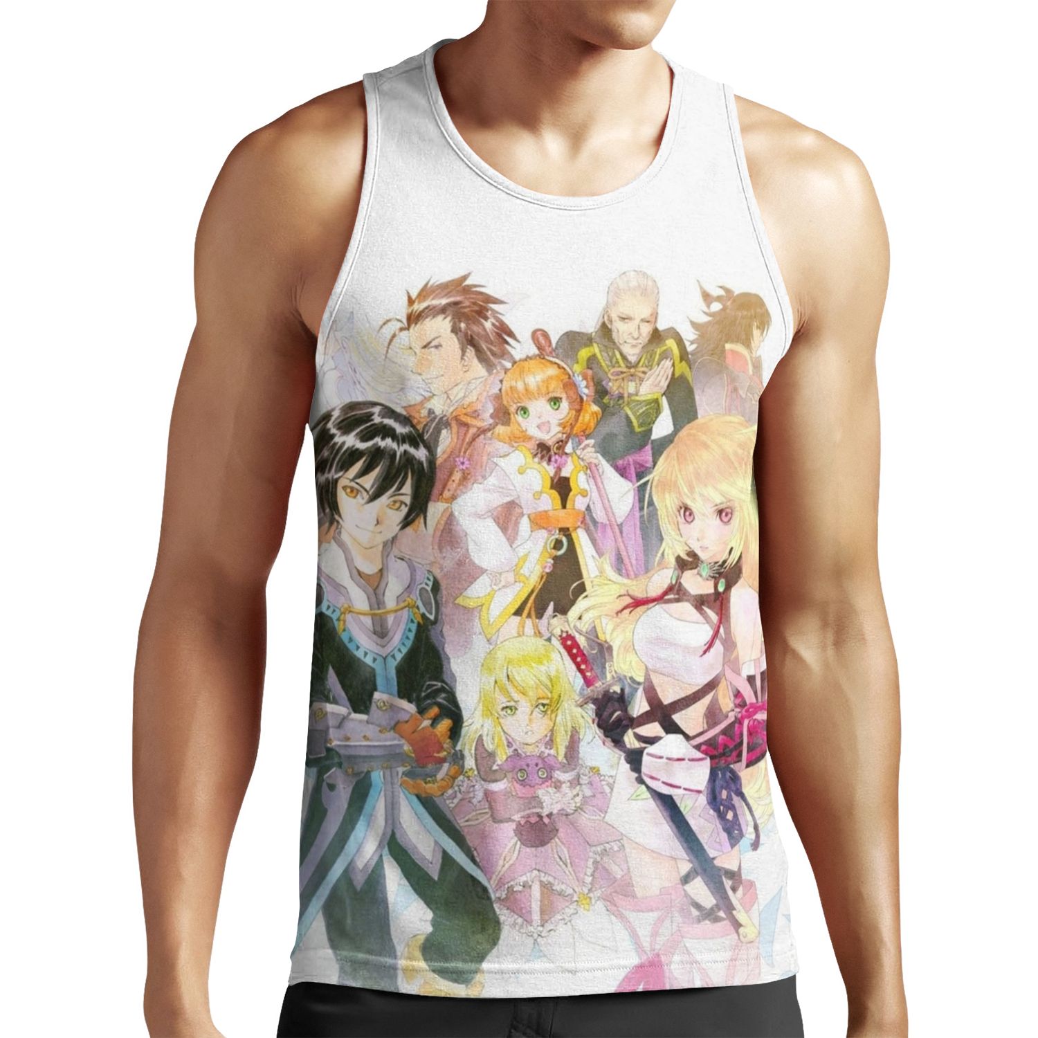 Tales Of Xillia All-over-print Unisex Tank Top Coverart No Logo Version All-over-print Unisex Tank Top