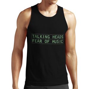 Talking Heads Fear Of Music All-over-print Unisex Tank Top