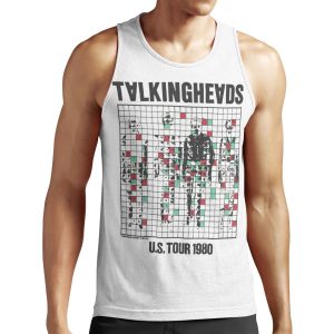 Talking Heads Inspired Tour Tee All-over-print Unisex Tank Top
