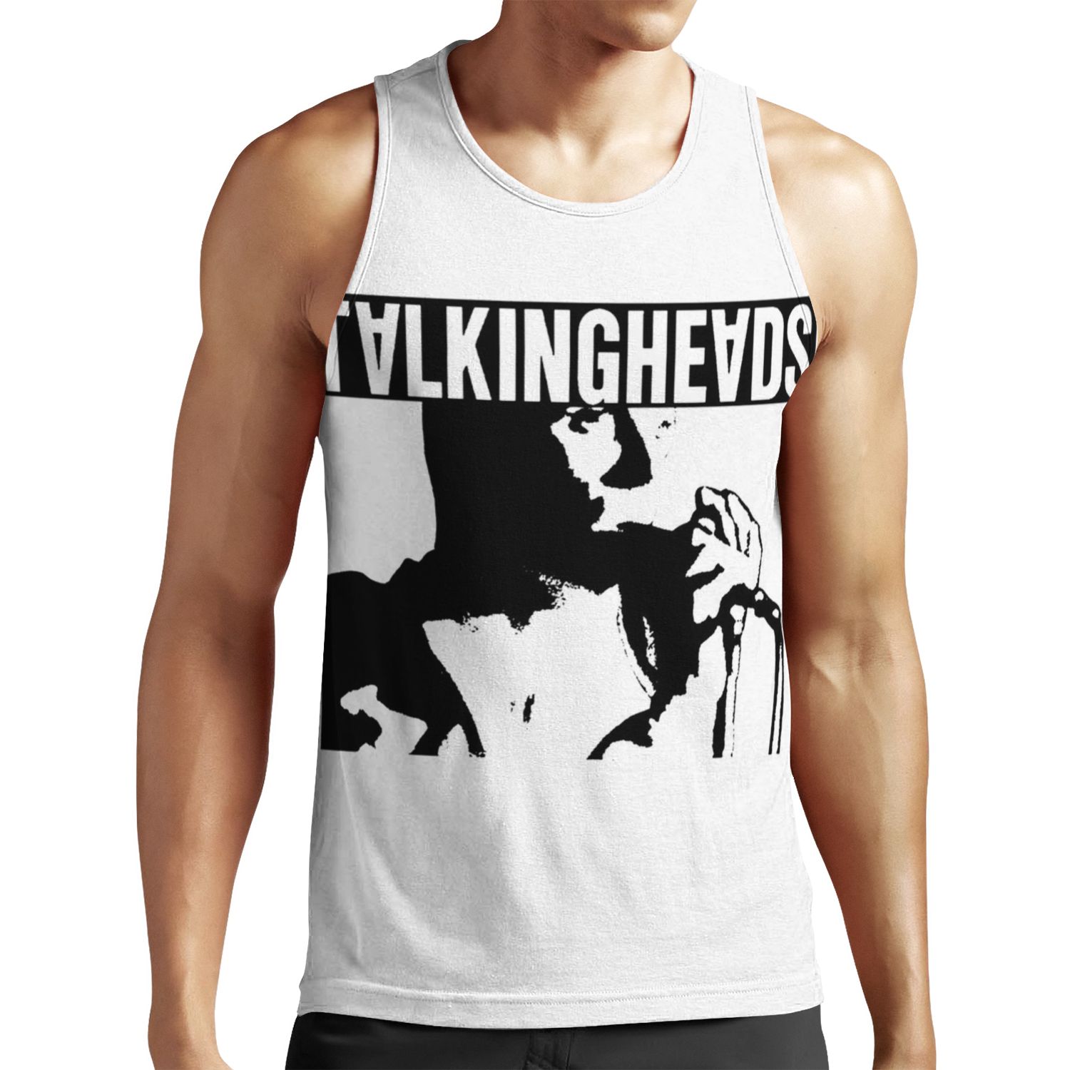 Talking Heads Vector All-over-print Unisex Tank Top