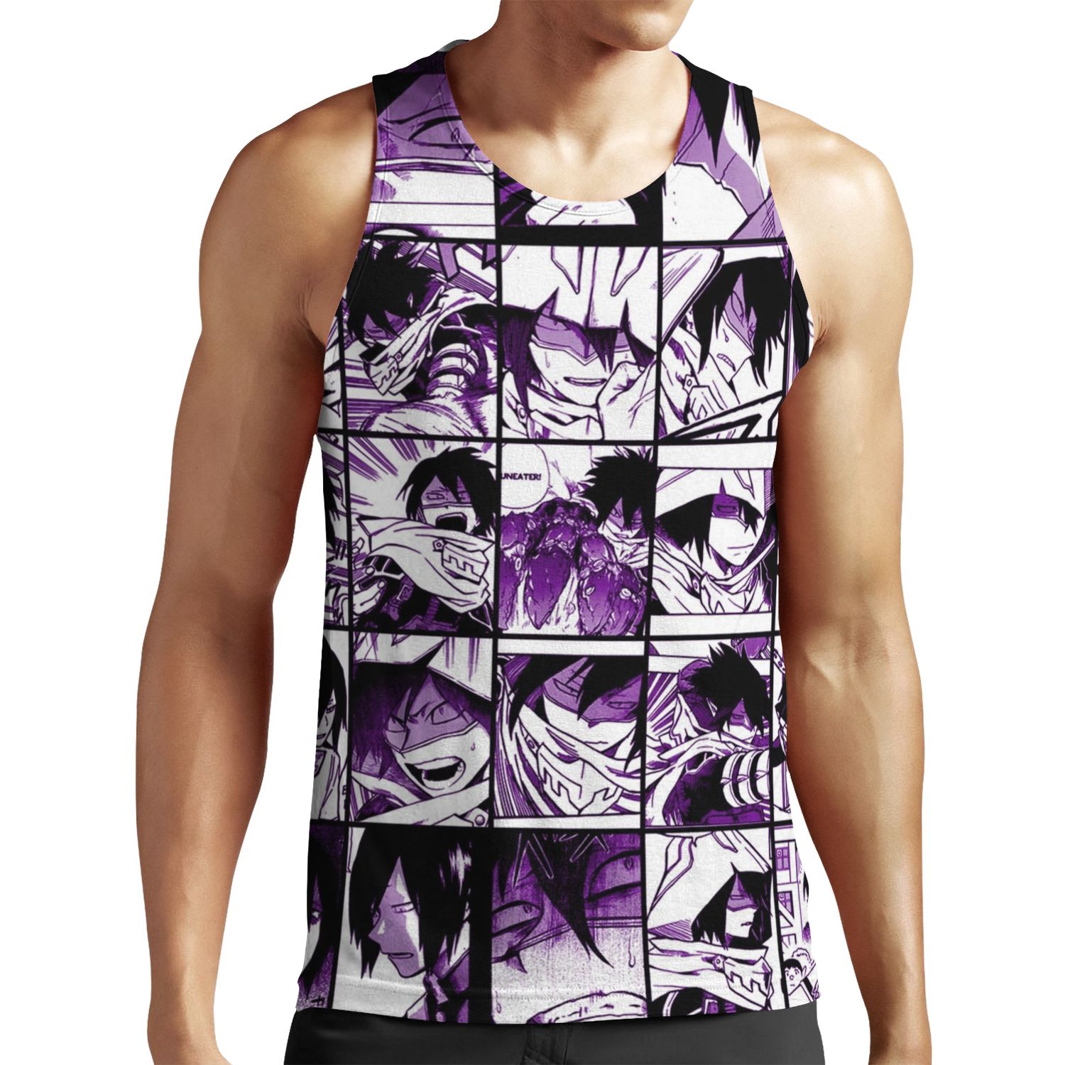 Tamaki Amajiki Collage Color Version All-over-print Unisex Tank Top