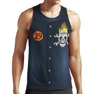 Taro Kitano World Race Outfit All-over-print Unisex Tank Top