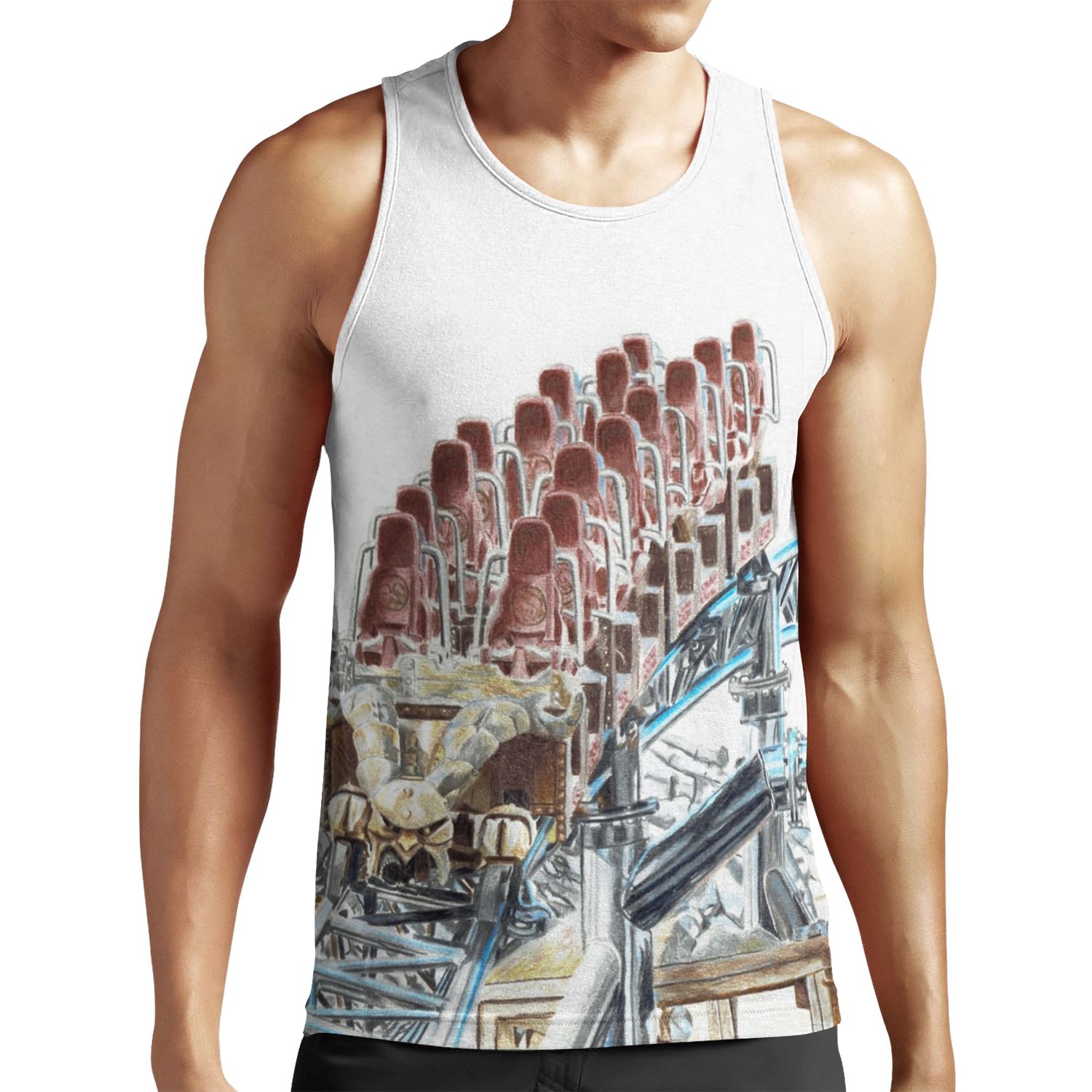 Taron At Phantasialand All-over-print Unisex Tank Top