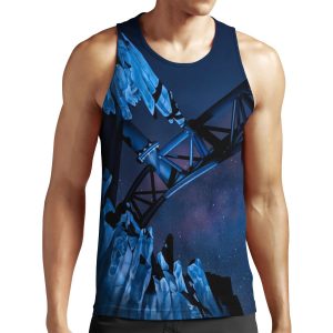 Taron Night Sky Phantasialand All-over-print Unisex Tank Top