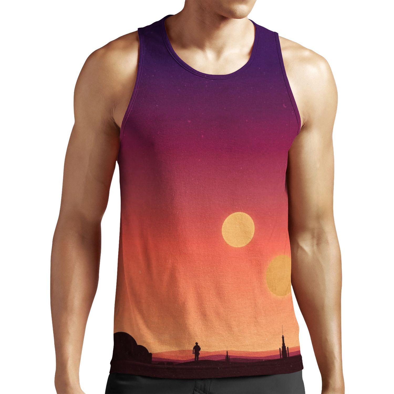 Tatooine All-over-print Unisex Tank Top