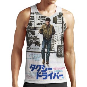 Taxi Driver Japanese Poster All-over-print Unisex Tank Top