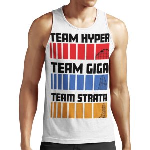 Team Hyper Giga Strata All-over-print Unisex Tank Top