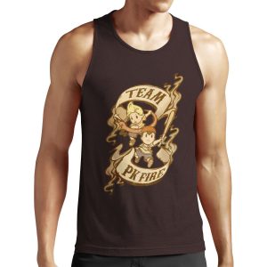 Team Pk Fire All-over-print Unisex Tank Top