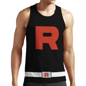 Team Rocket Grunt With Rocket Belt All-over-print Unisex Tank Top