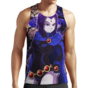 Teen Titans Raven All-over-print Unisex Tank Top