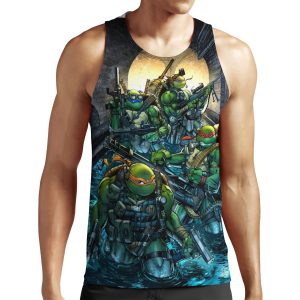 Teenage Mutant Ninja Turtles Navy Seals All-over-print Unisex Tank Top