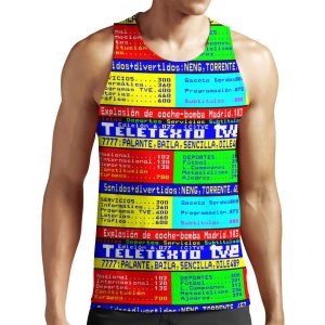 Teletexto All-over-print Unisex Tank Top
