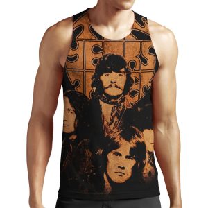 Ten Years After Band Distressed Retro Vintage Design All-over-print Unisex Tank Top
