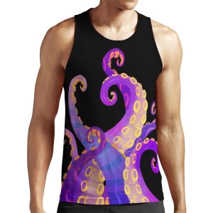 Tentacles All-over-print Unisex Tank Top