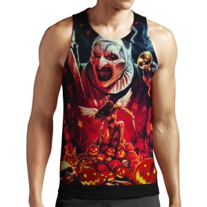 Terrifier Art The Clown Horror Merch Poster All-over-print Unisex Tank Top