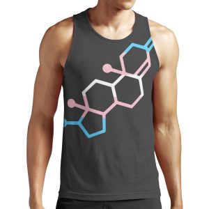 Testosterone Chemical Bond All-over-print Unisex Tank Top