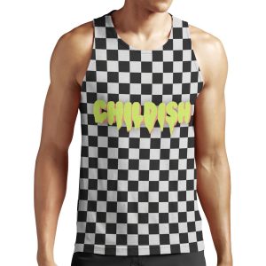Tgfbro Childish B And W Design All-over-print Unisex Tank Top