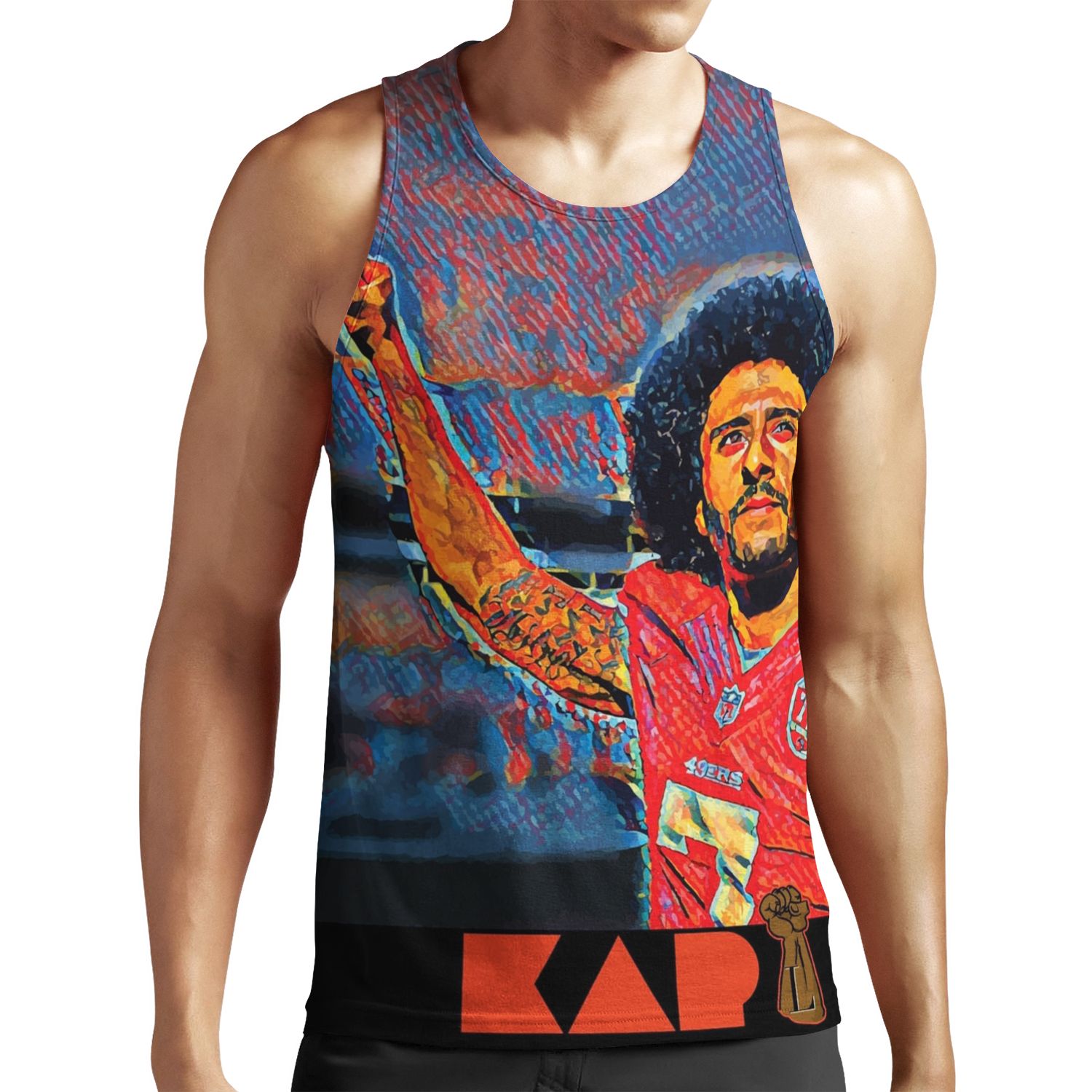 Tha Liberator Kap All-over-print Unisex Tank Top