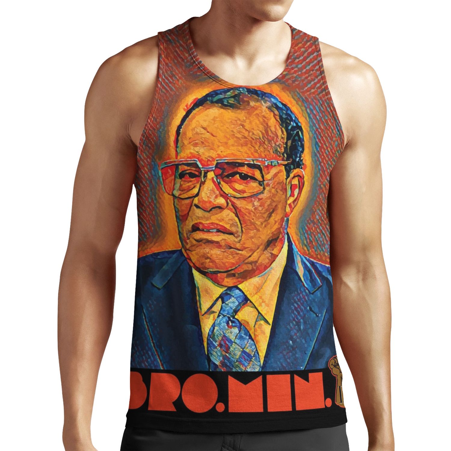 Tha Liberator Louis Farrakhan All-over-print Unisex Tank Top