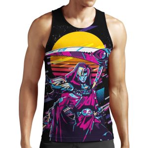 Thanatos Hades 80S Retro All-over-print Unisex Tank Top