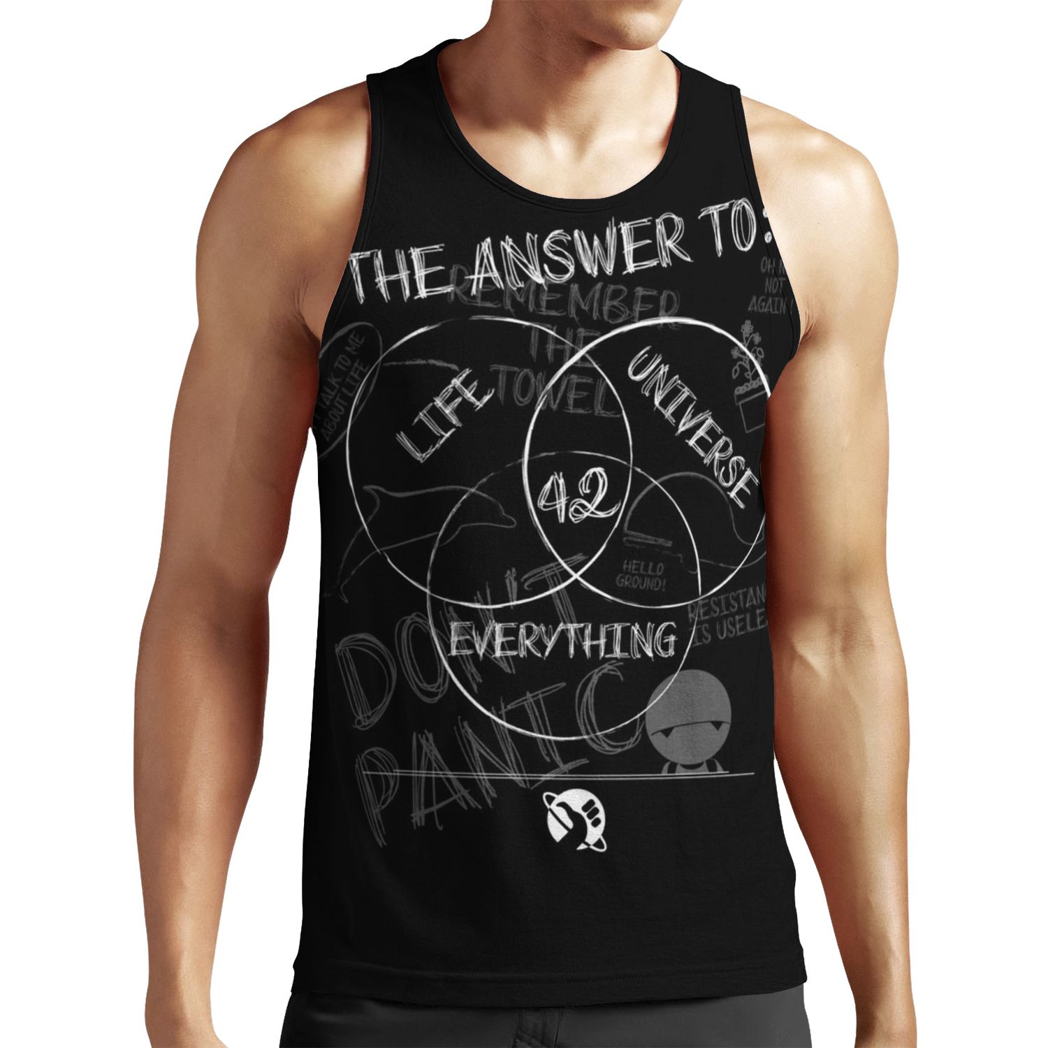 The Answer Is All-over-print Unisex Tank Top