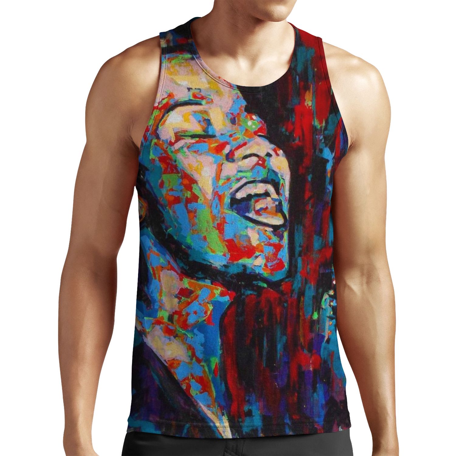 The Beauty Of Ella Fitzgerald All-over-print Unisex Tank Top