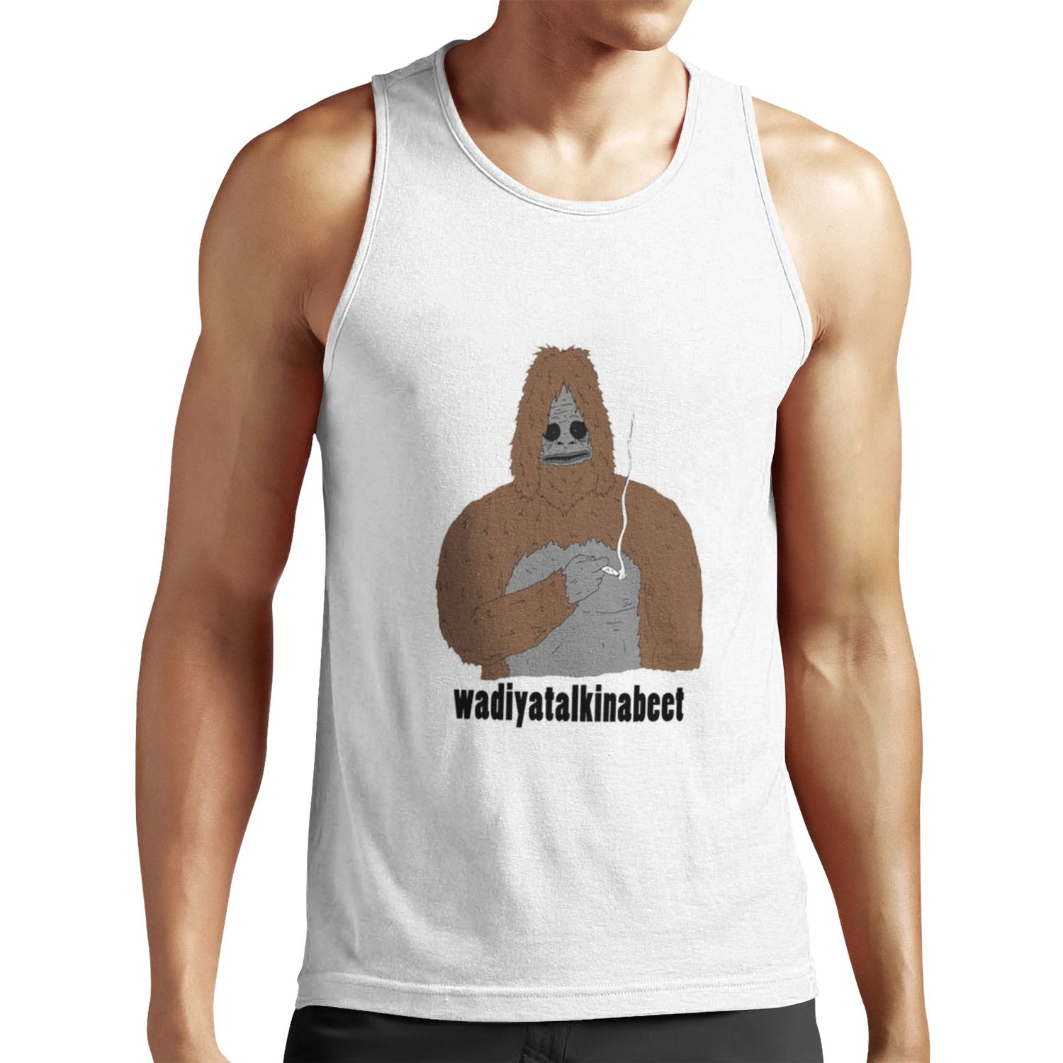 The Big Lez Show Sasquatch All-over-print Unisex Tank Top