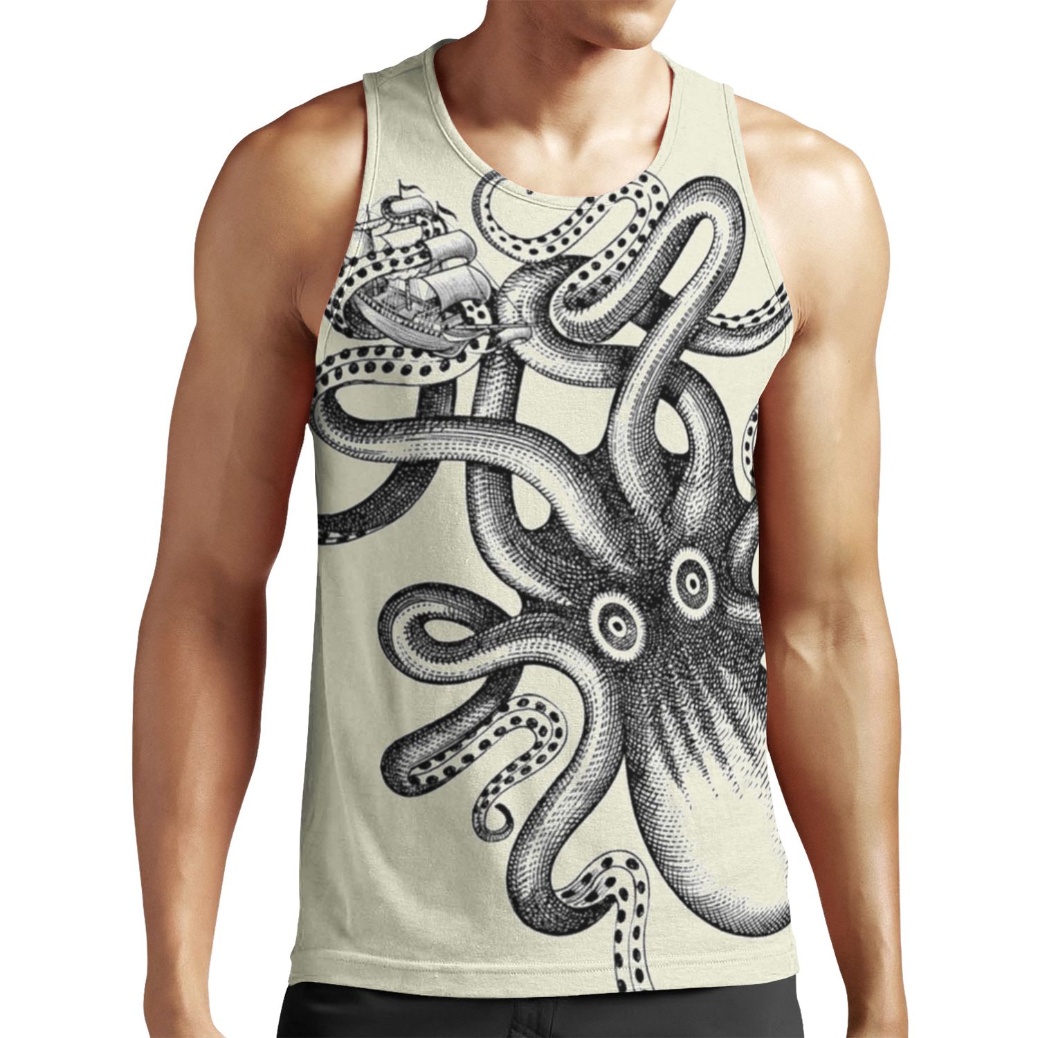 The Big Squid All-over-print Unisex Tank Top