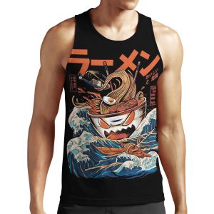 The Black Great Ramen All-over-print Unisex Tank Top