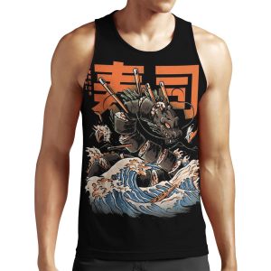 The Black Sushi Dragon All-over-print Unisex Tank Top