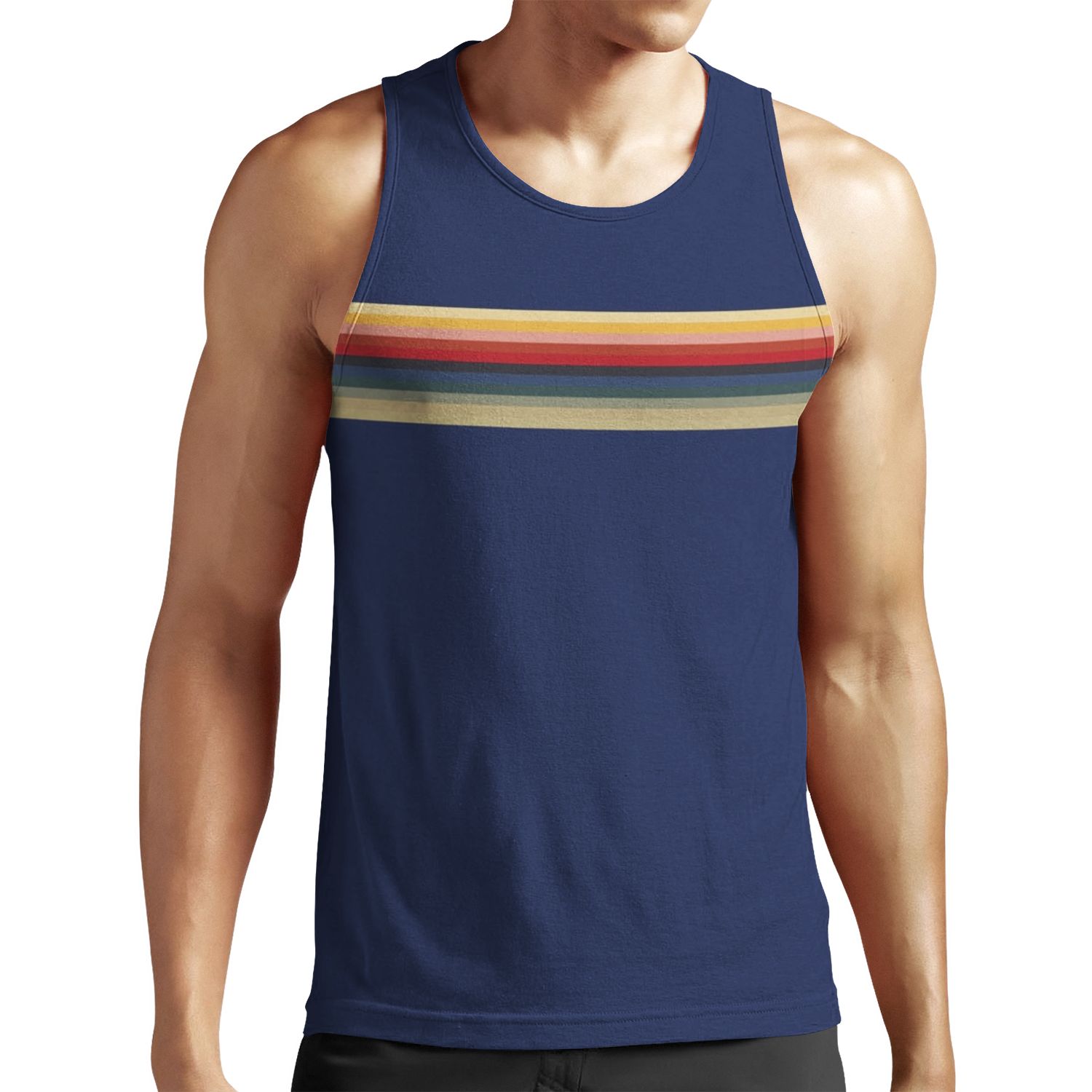 The Blue All-over-print Unisex Tank Top Of Doctor Whittaker All-over-print Unisex Tank Top