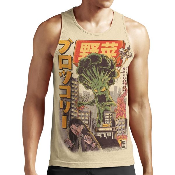 The Broccozilla All-over-print Unisex Tank Top