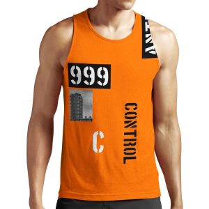 The Clash Joe Strummer 999 All-over-print Unisex Tank Top