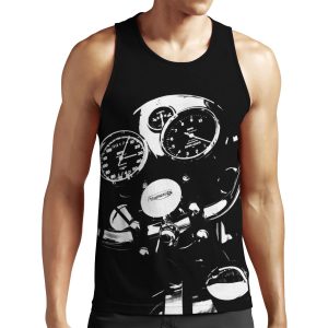 The Classic British Motorcycle All-over-print Unisex Tank Top