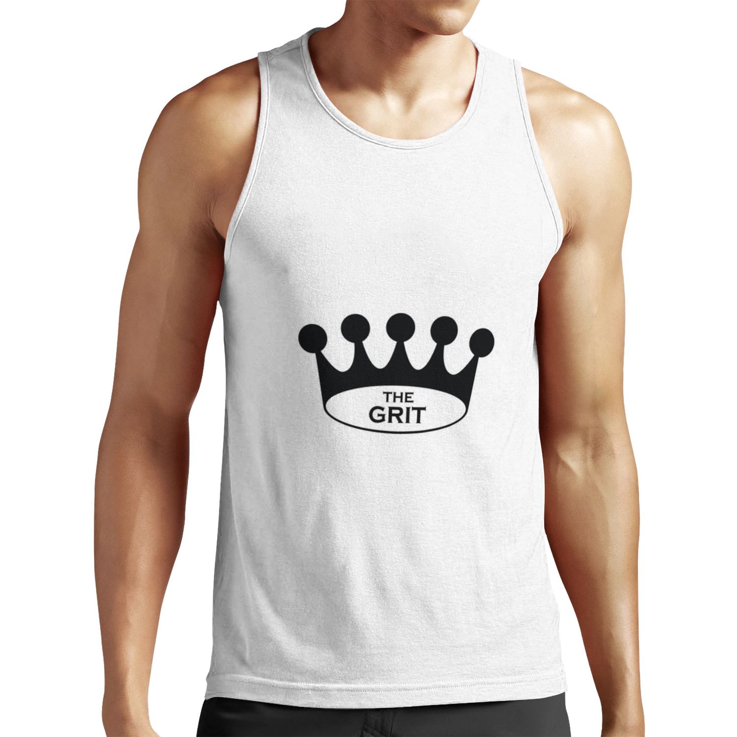 The Classic Crown All-over-print Unisex Tank Top