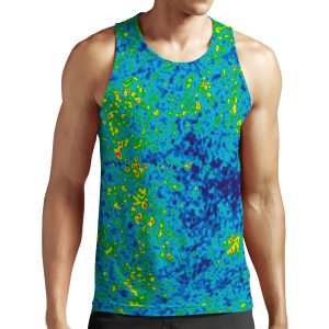 The Cosmic Microwave Background All-over-print Unisex Tank Top