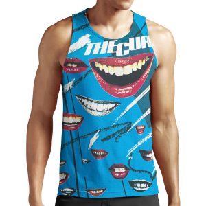 The Cure Jumping Someone Else S Train All-over-print Unisex Tank Top