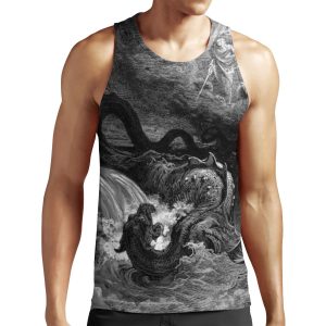 The Defeat Of Leviathan Gustave Dore All-over-print Unisex Tank Top