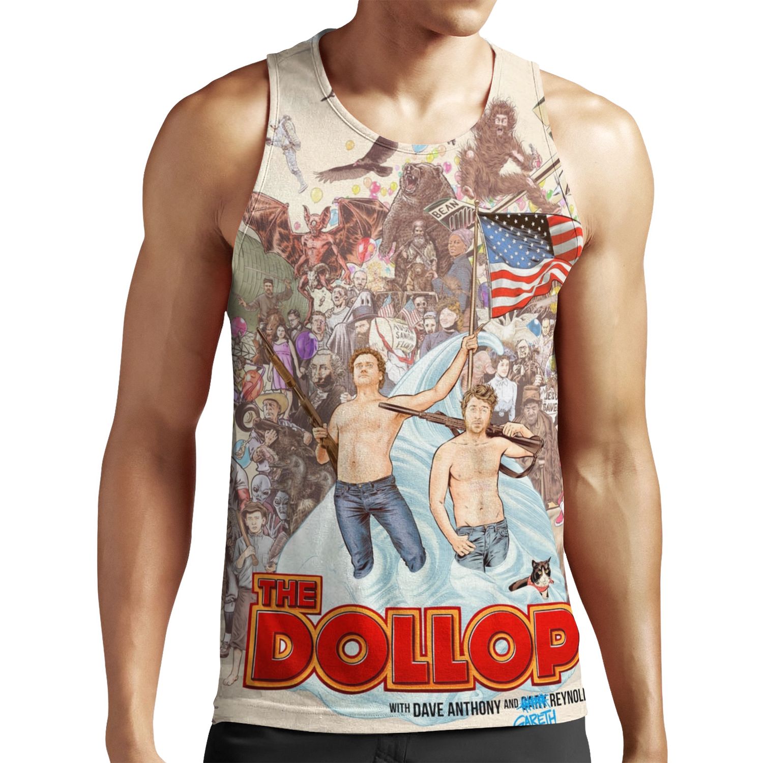 The Dollop 2018 All-over-print Unisex Tank Top