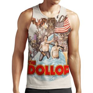 The Dollop Textless All-over-print Unisex Tank Top