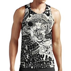 The Doors San Francisco Gig Poster Painting All-over-print Unisex Tank Top