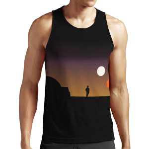 The Double Sunset All-over-print Unisex Tank Top