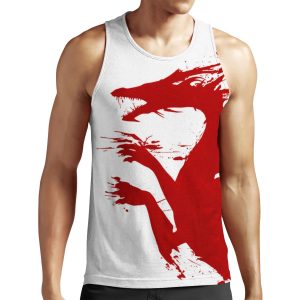 The Dragon All-over-print Unisex Tank Top
