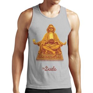 The Dude Budha The Big Lebowski All-over-print Unisex Tank Top