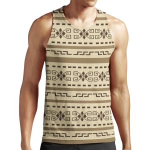 The Dude S Cardigan Pattern The Big Lebowski All-over-print Unisex Tank Top