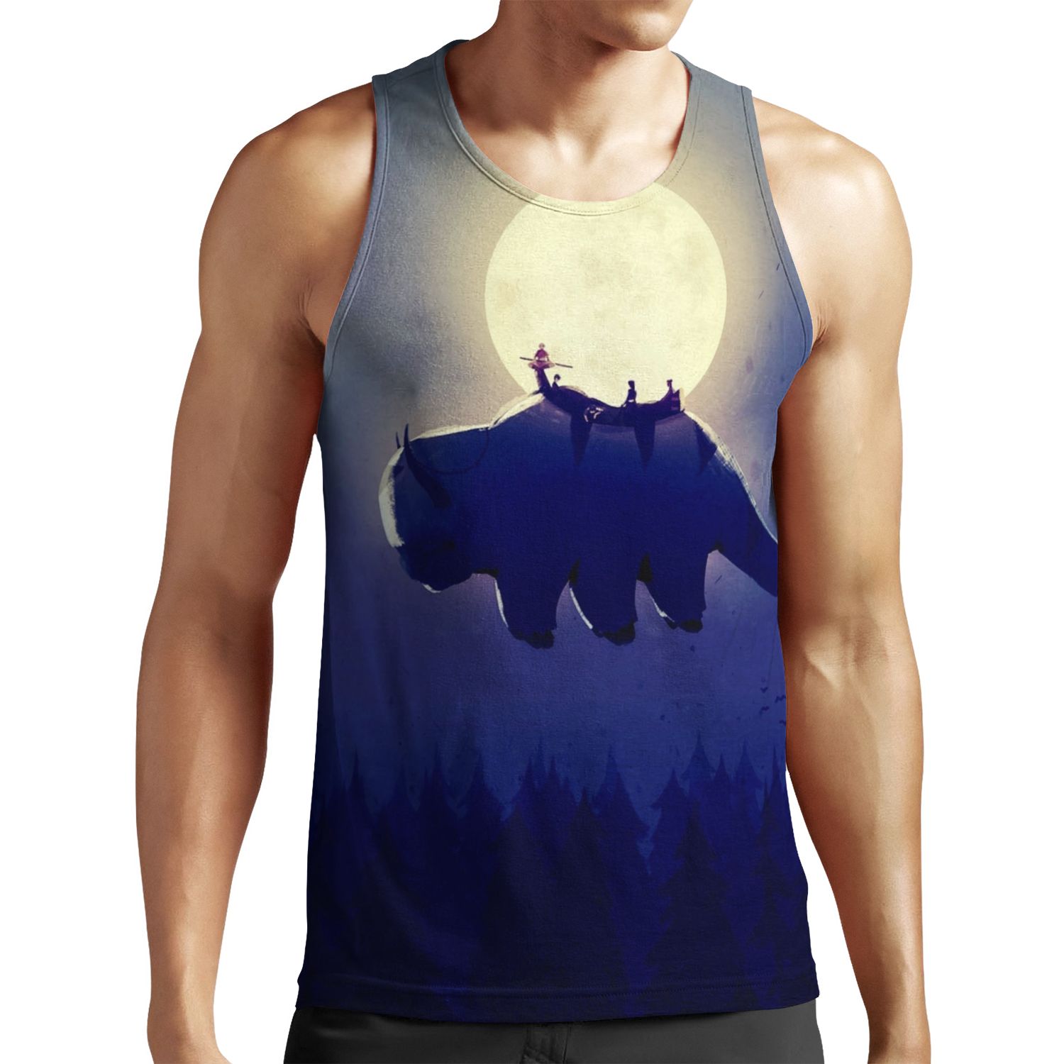 The End Of All Things Night Version All-over-print Unisex Tank Top