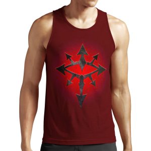 The Eye Of Chaos Warp Edition All-over-print Unisex Tank Top