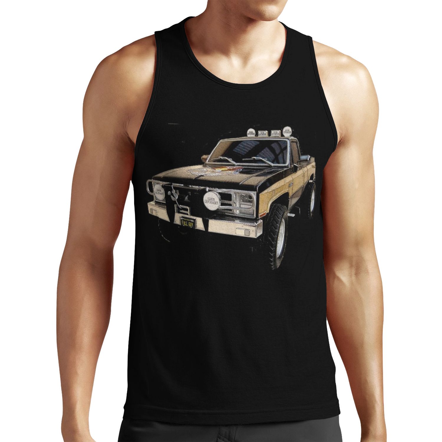 The Fall Guy Gmc Sierra Grande All-over-print Unisex Tank Top